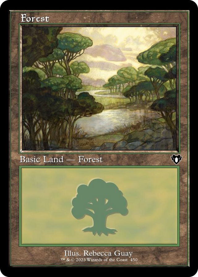 0450 Forest (450) (Retro Frame) L Commander Masters