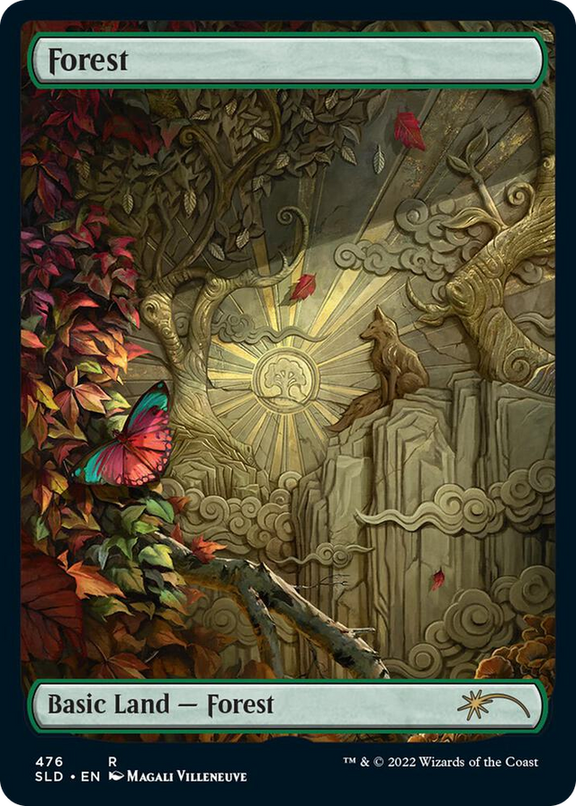 0476 Forest (476) R Secret Lair Drop Series