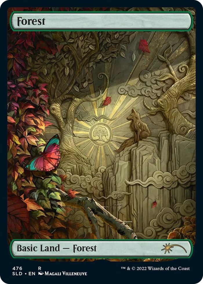 0476 Forest (476) R Secret Lair Drop Series