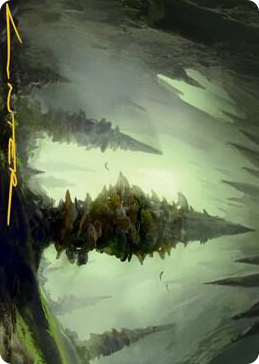 0055 Forest (55/81) Art Card (Gold-Stamped Signature) S Art Series: Adventures in the Forgotten Realms