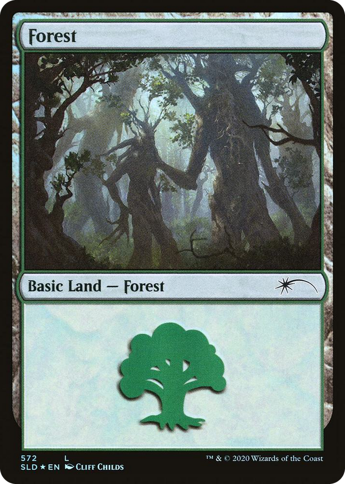 Forest (572) #572 L - Secret Lair Drop Series Pokemon card