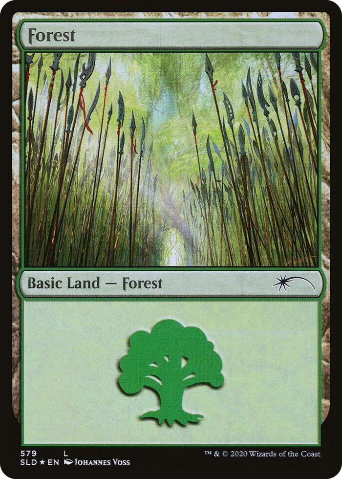 Forest (579) #579 L - Secret Lair Drop Series Pokemon card