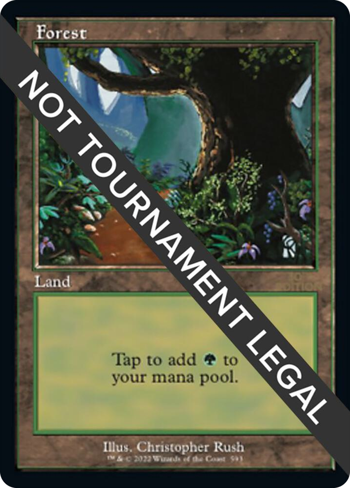 0593 Forest (593) (Retro Frame) L 30th Anniversary Edition