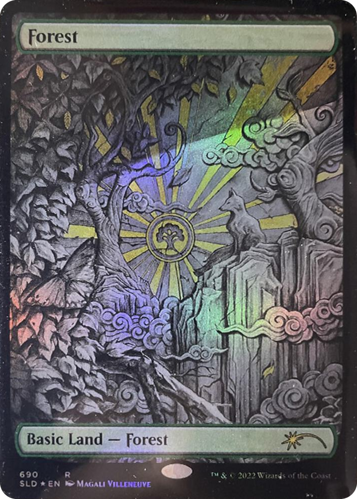 0690 Forest (690) R Secret Lair Drop Series