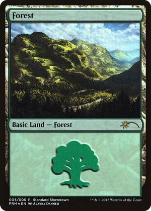 0005 Forest (Alayna Danner) P Standard Showdown Promos