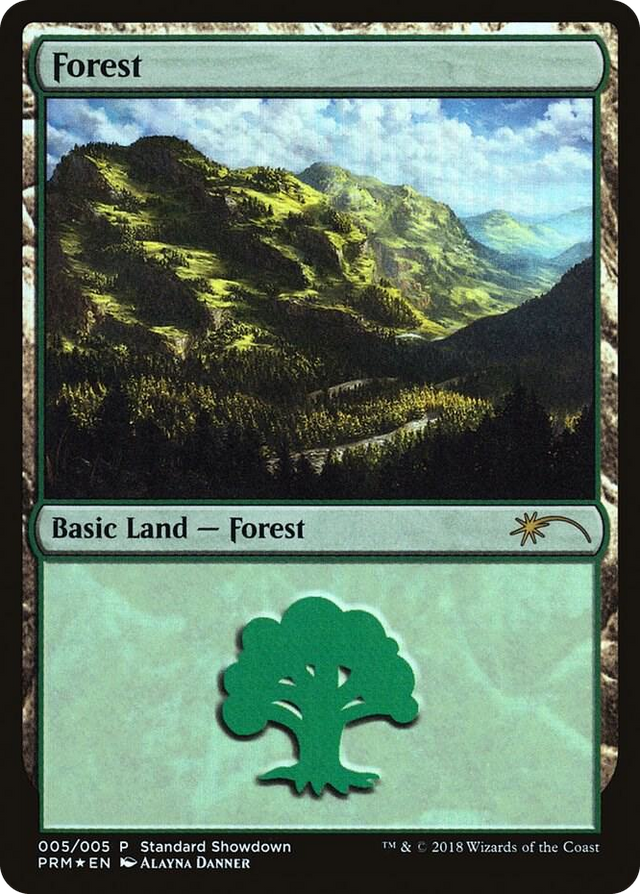 0005 Forest (Alayna Danner) P Standard Showdown Promos