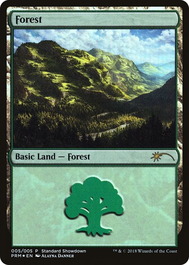 Forest (Alayna Danner) #5 P - Standard Showdown Promos Pokemon card