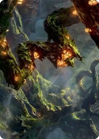 0050 Forest Art Card S Art Series: Strixhaven