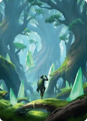 0025 Forest Art Card (25/54) S Art Series: Foundations