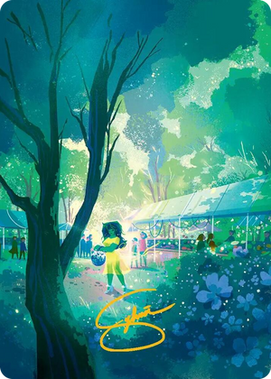 0017 Forest Art Card (Gold-Stamped Signature) S Art Series: Marvel Super Heroes
