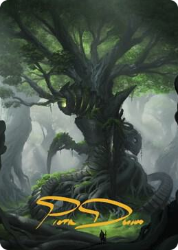 0053 Forest Art Card (Gold-Stamped Signature) S Art Series: The Brothers' War
