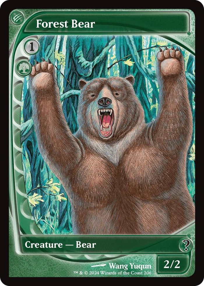 Forest Bear (Future Sight) #206 C - Mystery Booster 2 Pokemon card
