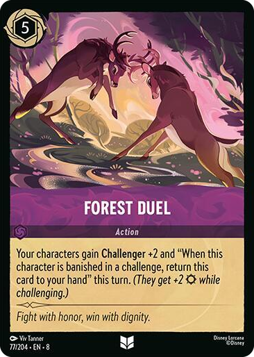 0077 Forest Duel Uncommon Reign of Jafar