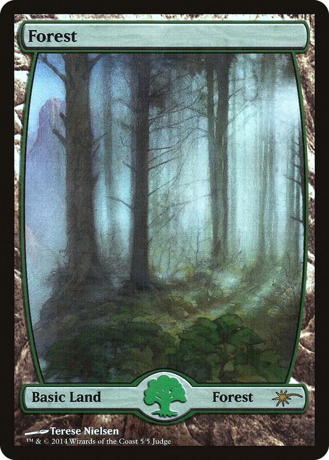 Forest - Full Art (5) #5 P - Judge Promos Pokemon card