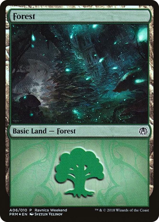 0006 Forest - Golgari (A06) P Launch Party & Release Event Promos