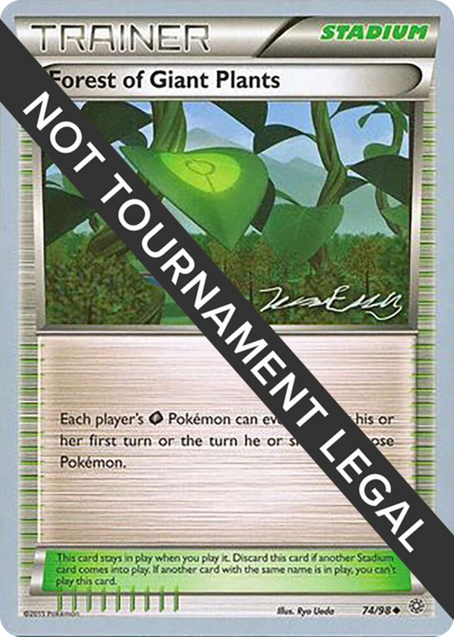 0074 Forest of Giant Plants - 2016 (Jesper Eriksen) Uncommon World Championship Decks