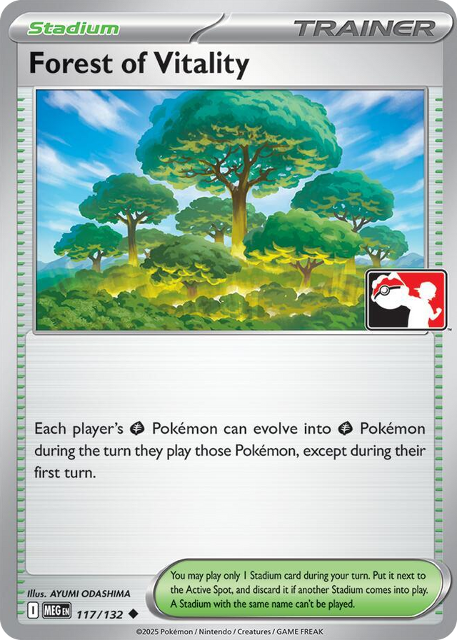 0117 Forest of Vitality Uncommon Prize Pack Series Cards