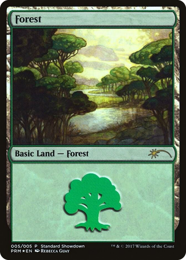 0005 Forest (Rebecca Guay) P Standard Showdown Promos