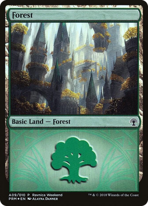 0009 Forest - Selesnya (A09) P Launch Party & Release Event Promos