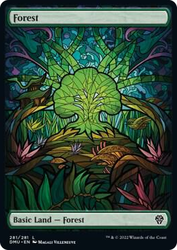 0281 Forest (Showcase) L Dominaria United