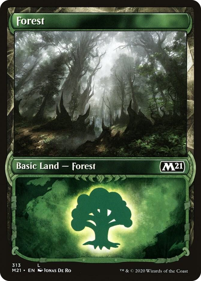 0313 Forest (Showcase) L Core Set 2021