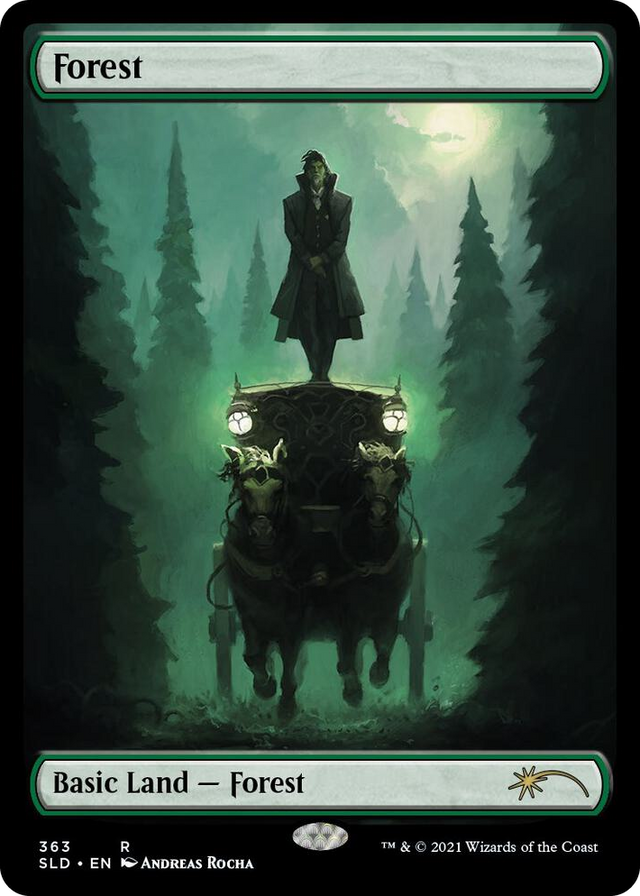 0363 Forest (The Dracula Lands) R Secret Lair Drop Series