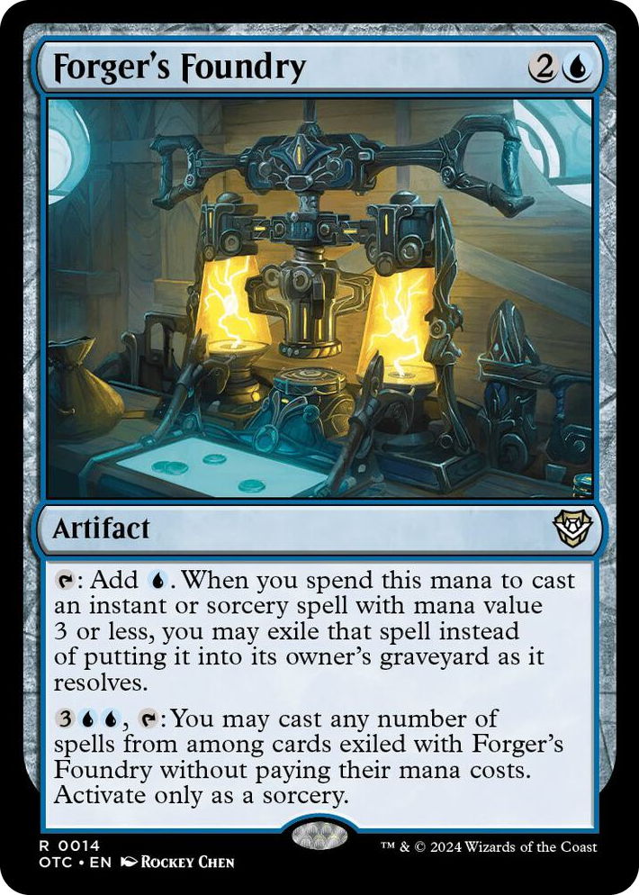0014 Forger's Foundry R Commander: Outlaws of Thunder Junction