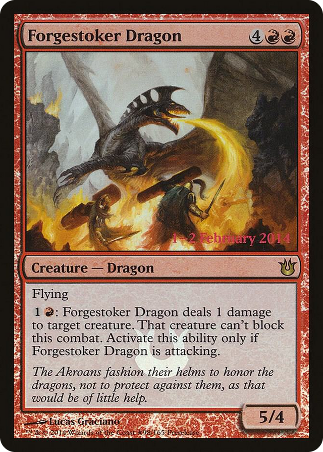 0098 Forgestoker Dragon P Prerelease Cards