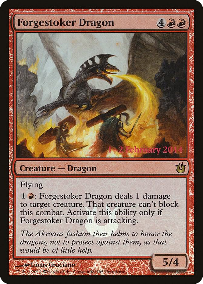 Forgestoker Dragon #98 P - Prerelease Cards Pokemon card