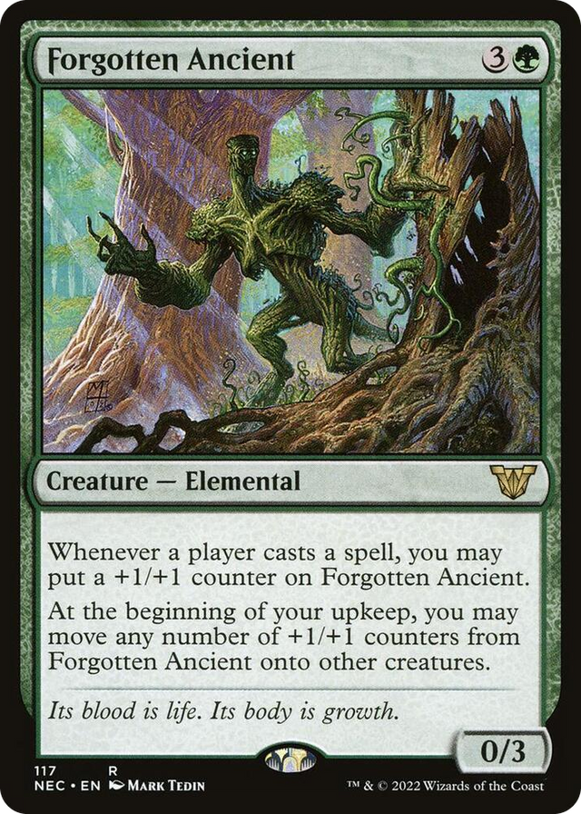 0117 Forgotten Ancient R Commander: Kamigawa: Neon Dynasty