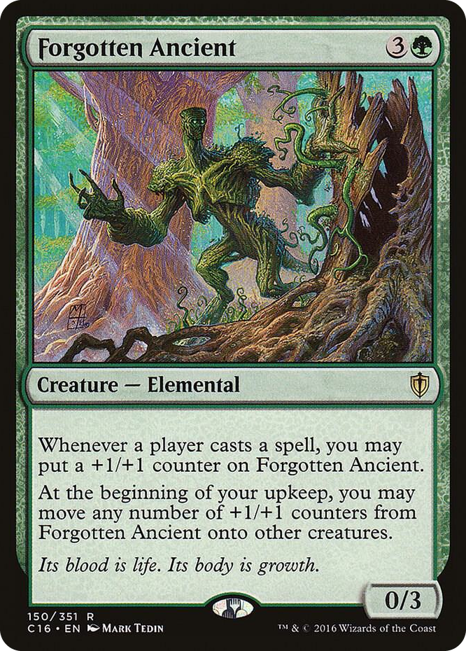 Forgotten Ancient #150 R - Commander 2016 Pokemon card