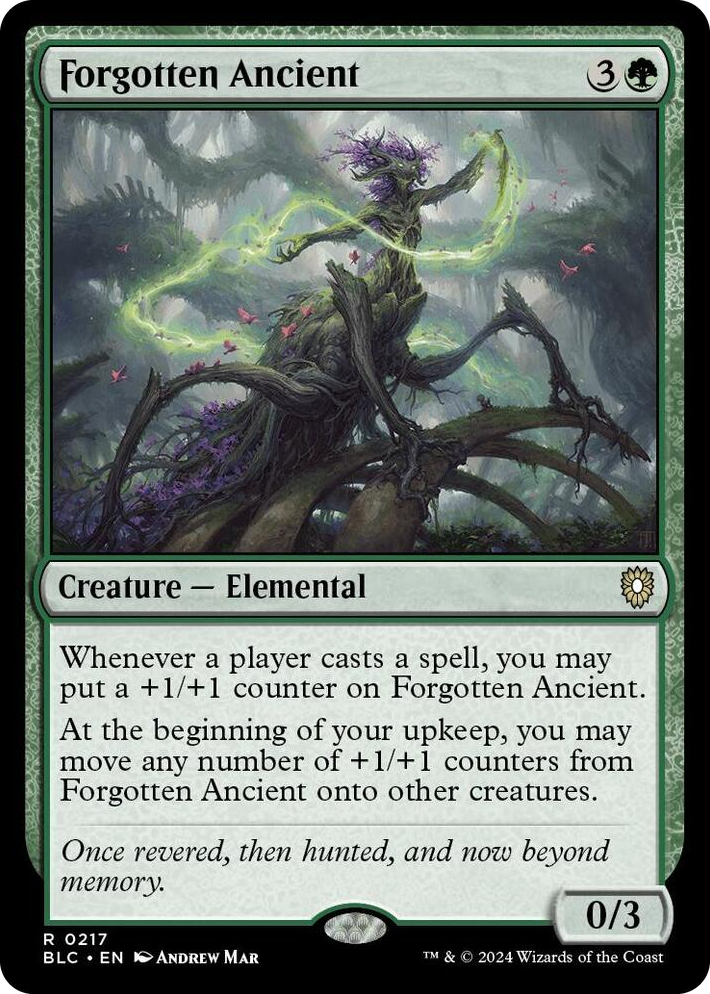 0217 Forgotten Ancient R Commander: Bloomburrow