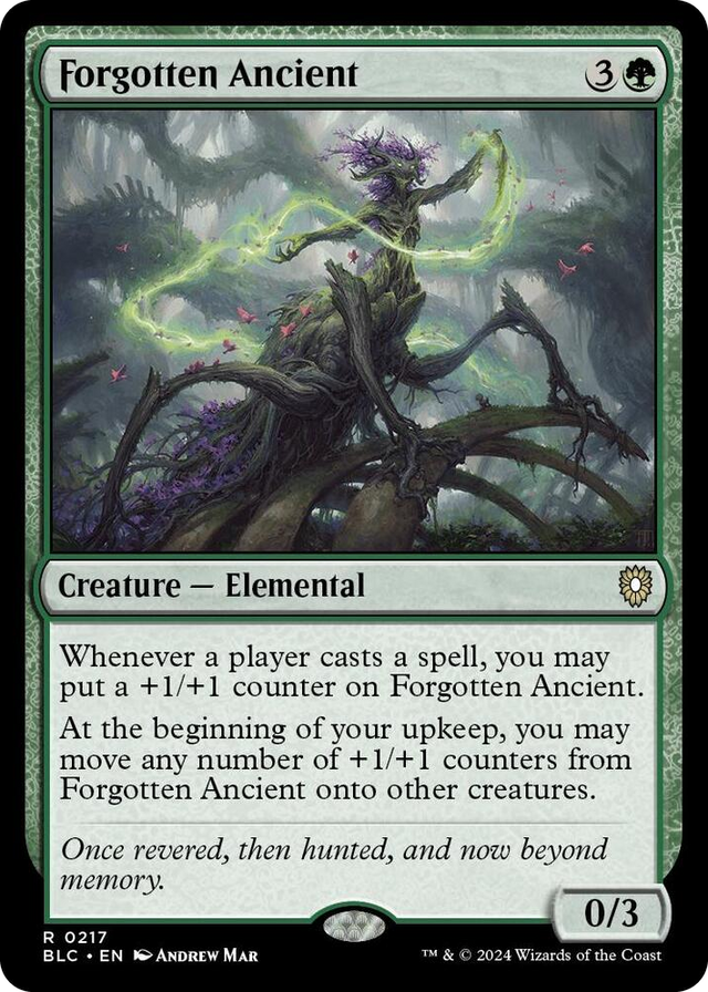 0217 Forgotten Ancient R Commander: Bloomburrow