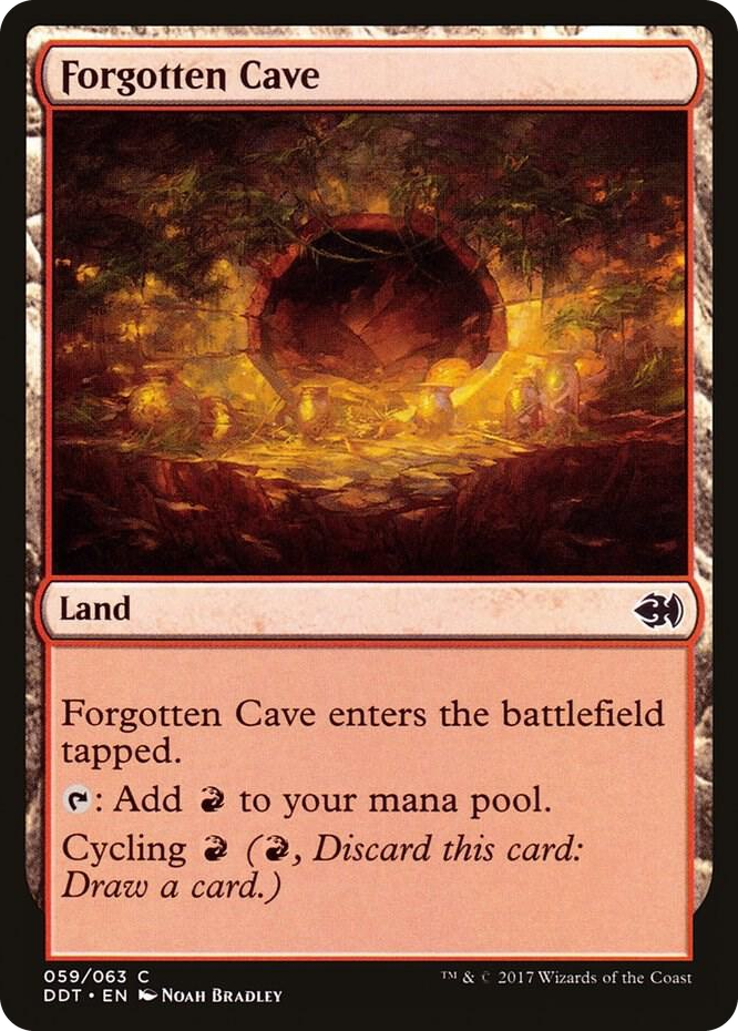 0059 Forgotten Cave C Duel Decks: Merfolk vs. Goblins