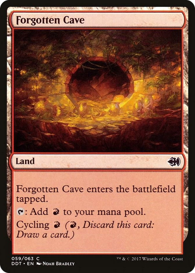 0059 Forgotten Cave C Duel Decks: Merfolk vs. Goblins