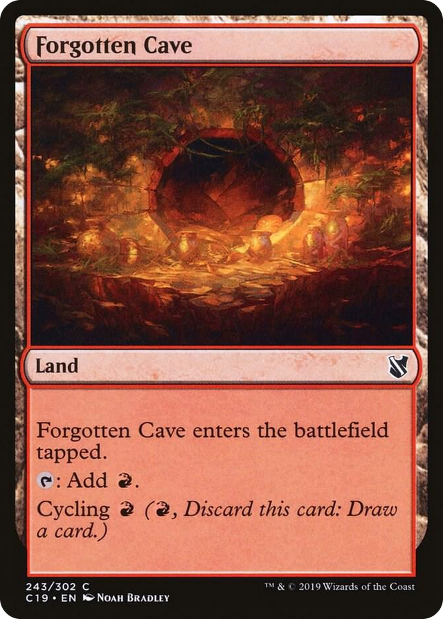 0243 Forgotten Cave C Commander 2019