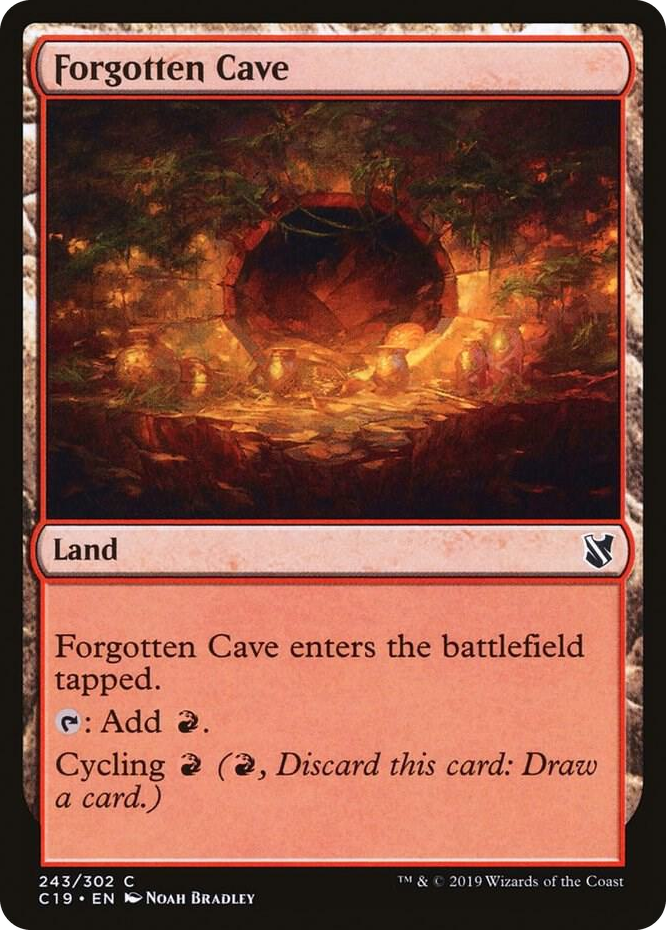0243 Forgotten Cave C Commander 2019