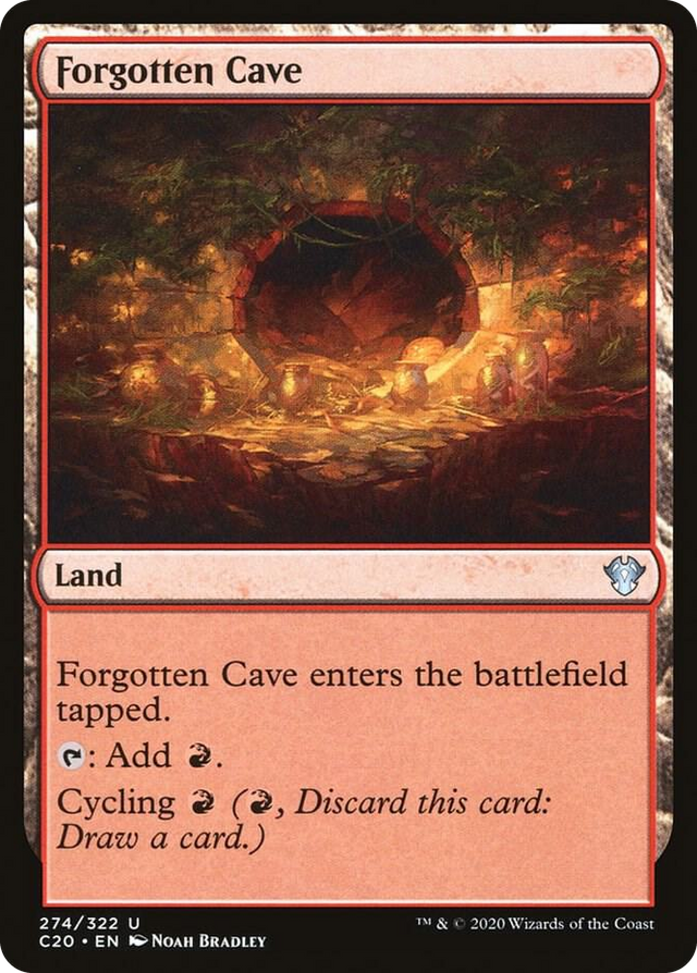 0274 Forgotten Cave U Commander 2020