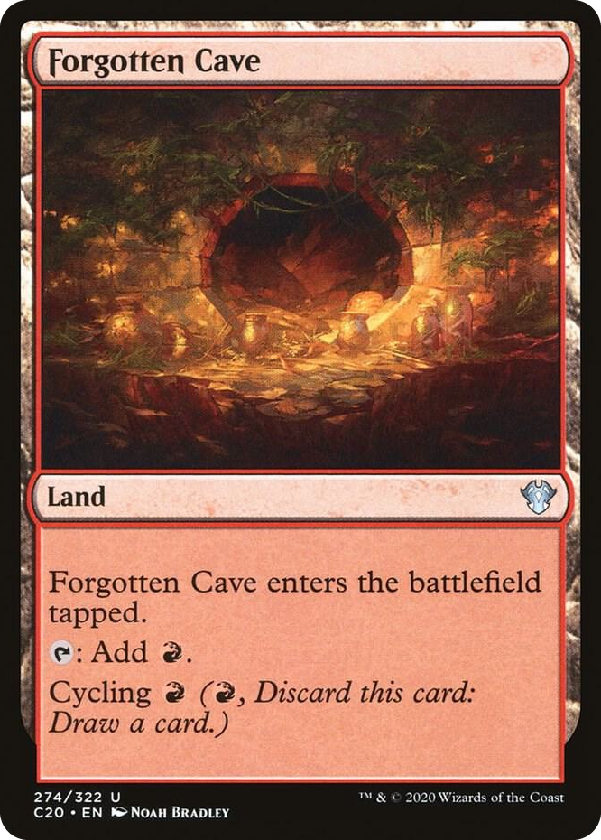 0274 Forgotten Cave U Commander 2020