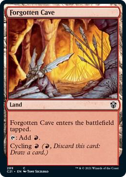 0289 Forgotten Cave C Commander 2021