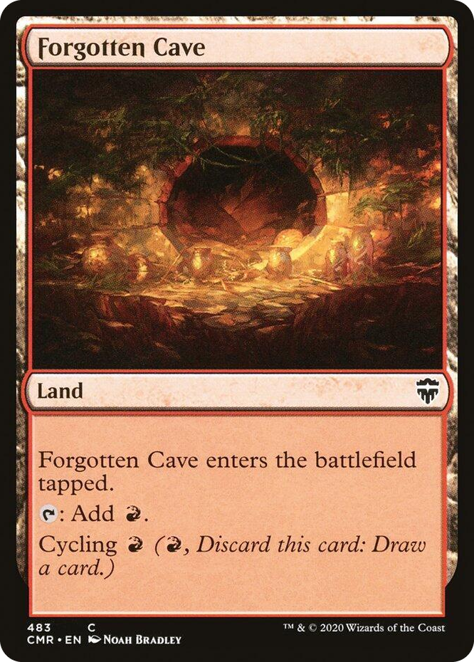 0483 Forgotten Cave C Commander Legends