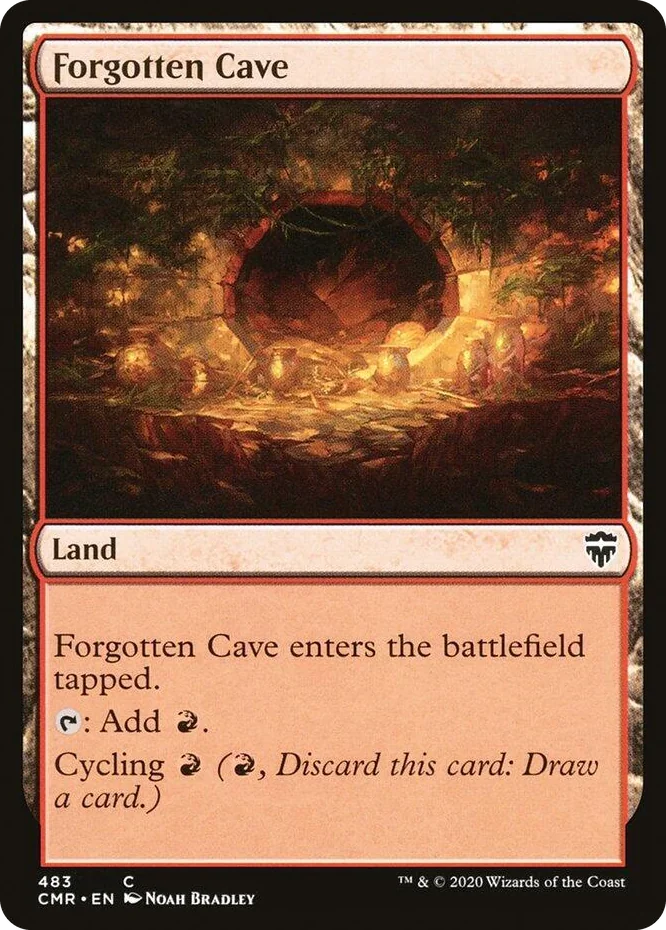 0483 Forgotten Cave C Commander Legends