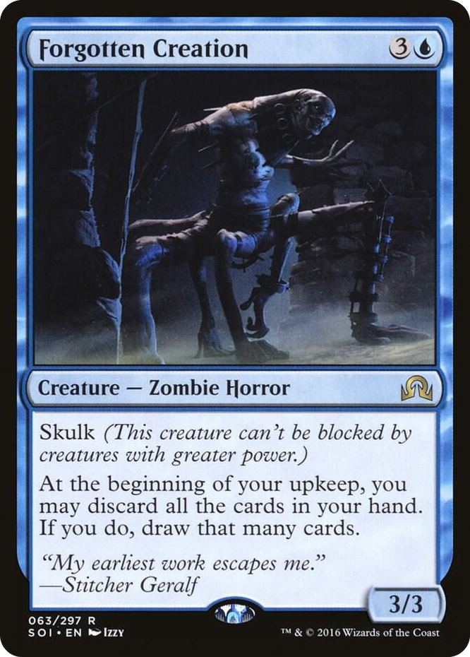 Forgotten Creation #63 R - Shadows over Innistrad Pokemon card