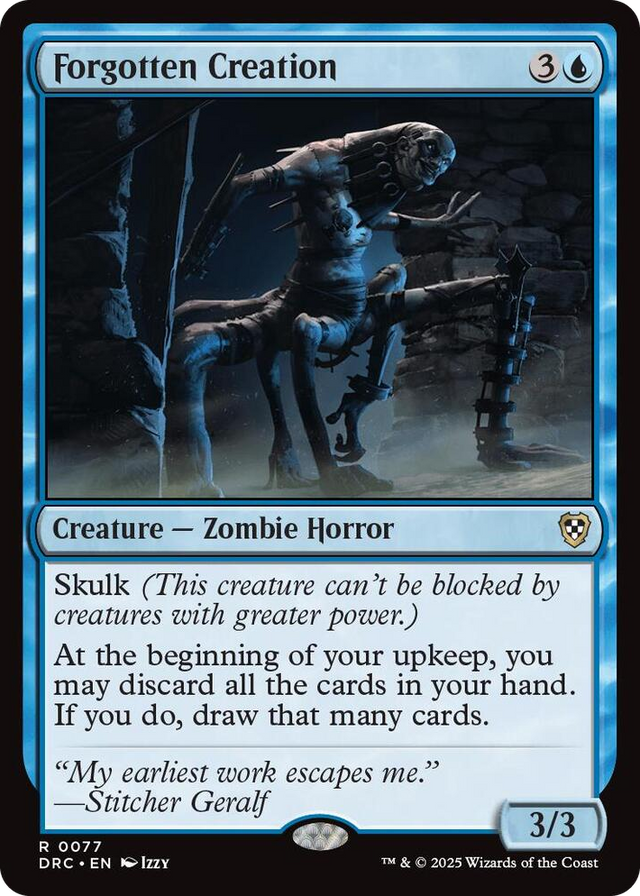 0077 Forgotten Creation R Commander: Aetherdrift