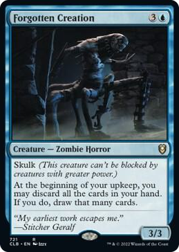 0721 Forgotten Creation R Commander Legends: Battle for Baldur's Gate