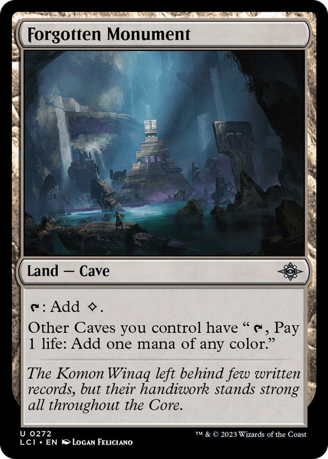 0272 Forgotten Monument U The Lost Caverns of Ixalan
