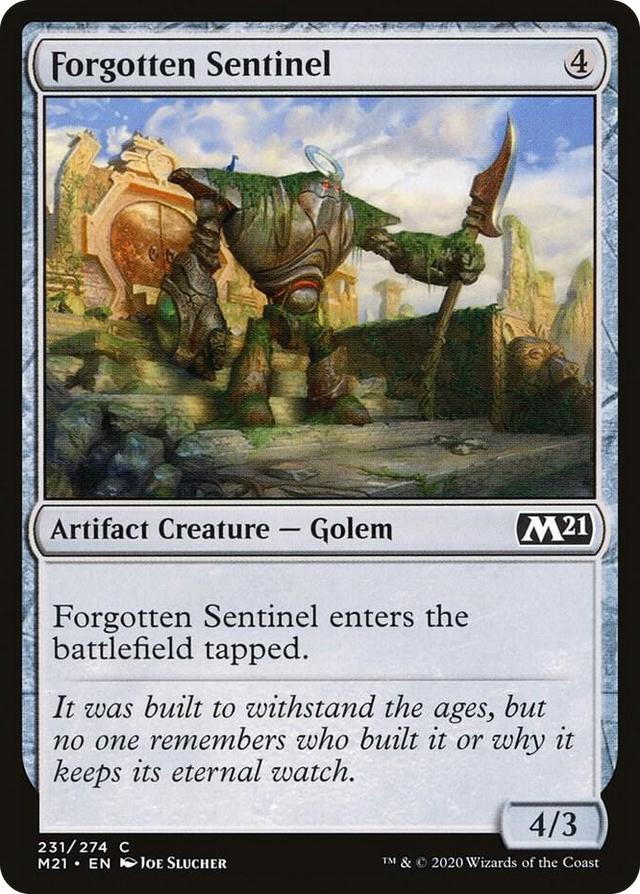 0231 Forgotten Sentinel C Core Set 2021