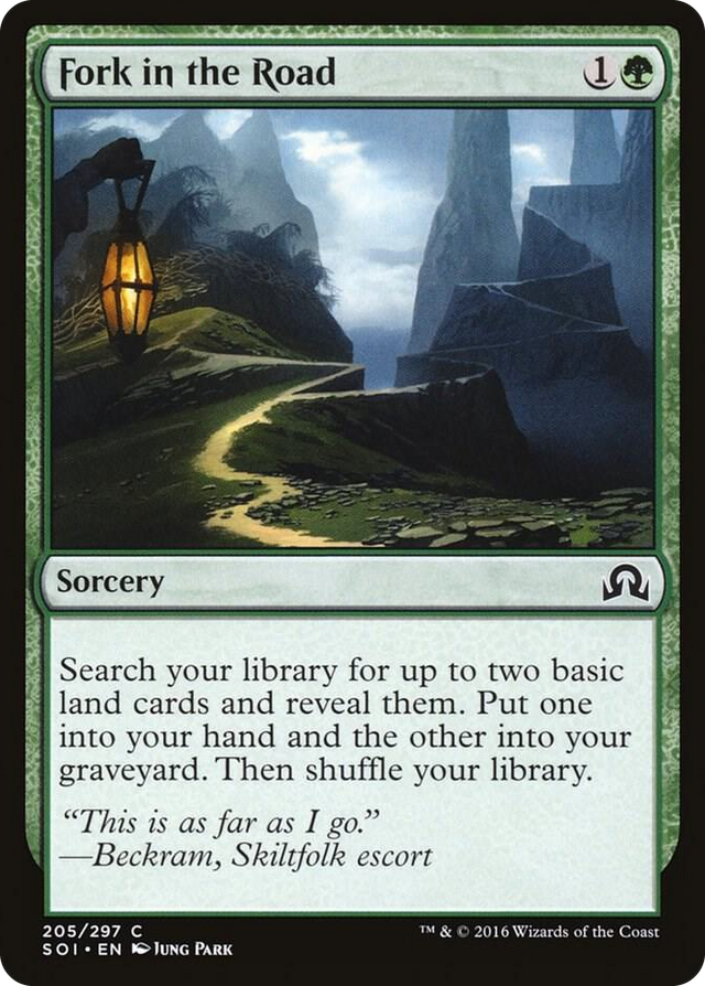 0205 Fork in the Road C Shadows over Innistrad