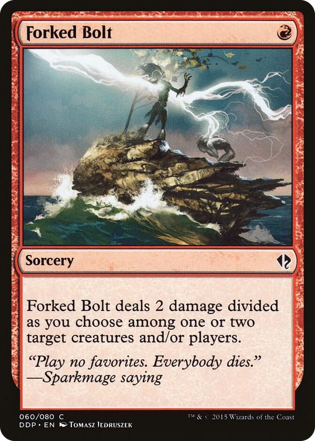 0060 Forked Bolt C Duel Decks: Zendikar vs. Eldrazi