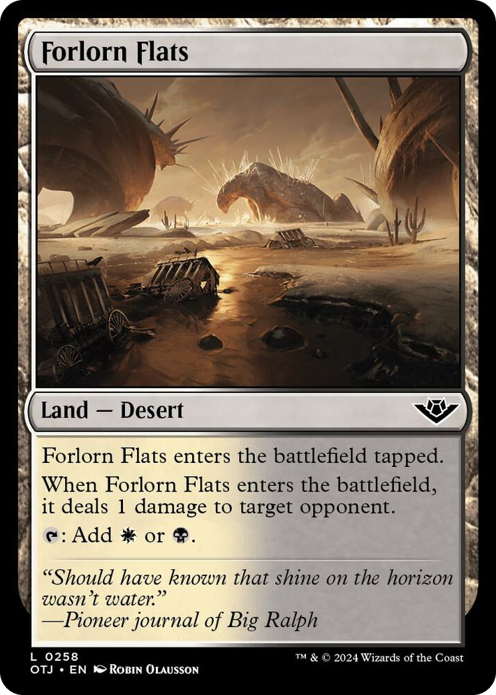 0258 Forlorn Flats L Outlaws of Thunder Junction